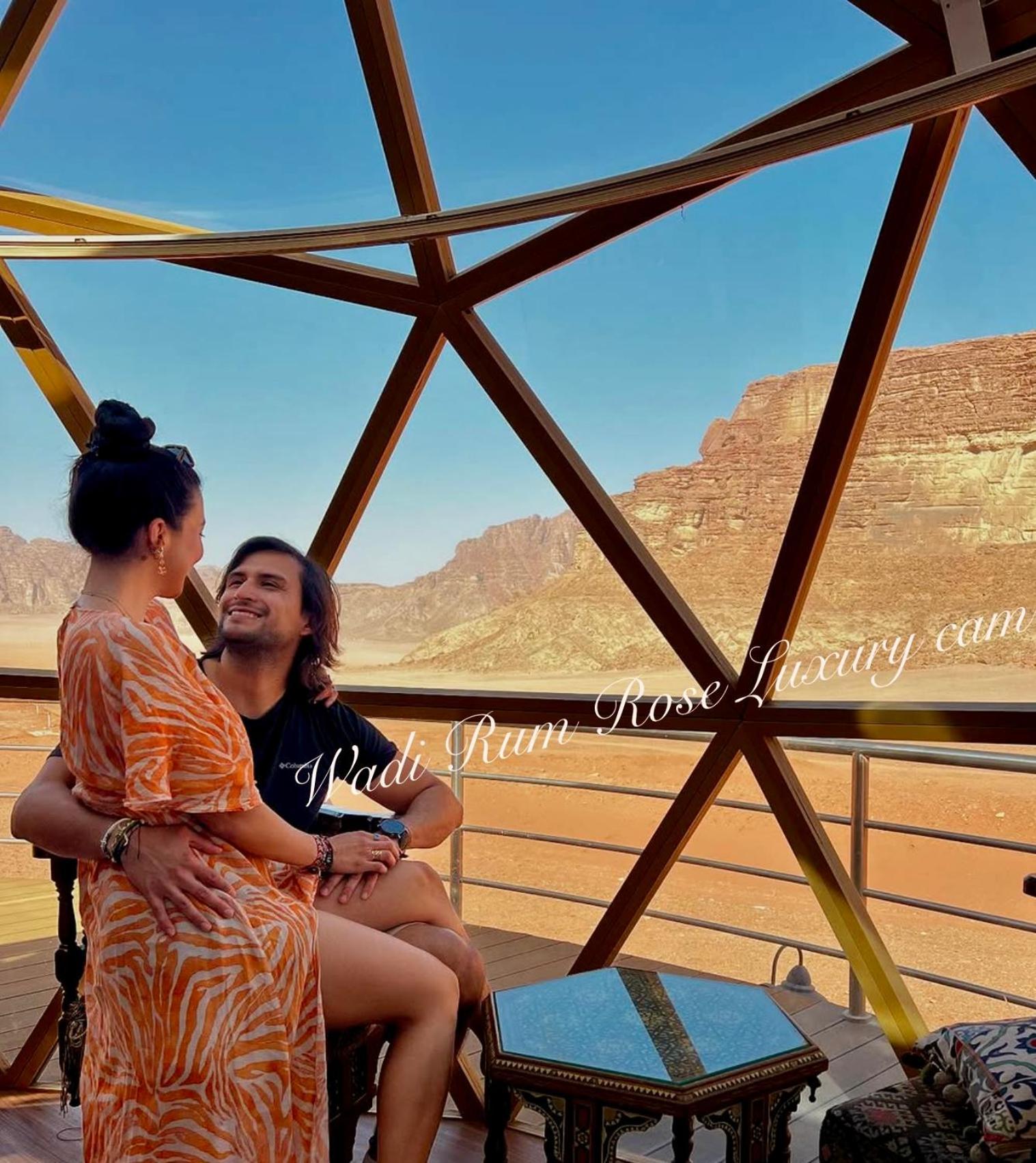 Wadi Rum Rose Luxury Camp Exteriér fotografie