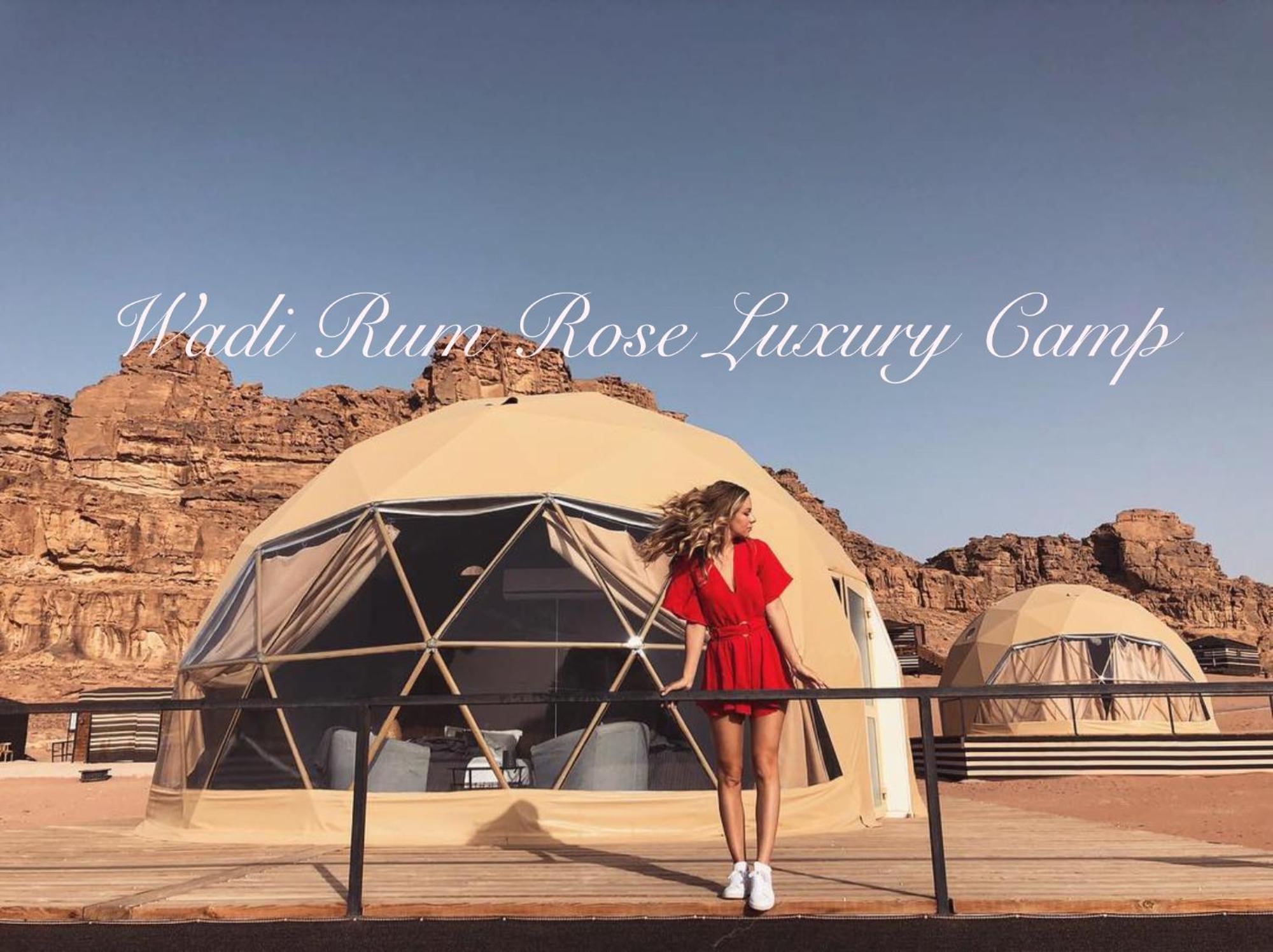 Wadi Rum Rose Luxury Camp Exteriér fotografie