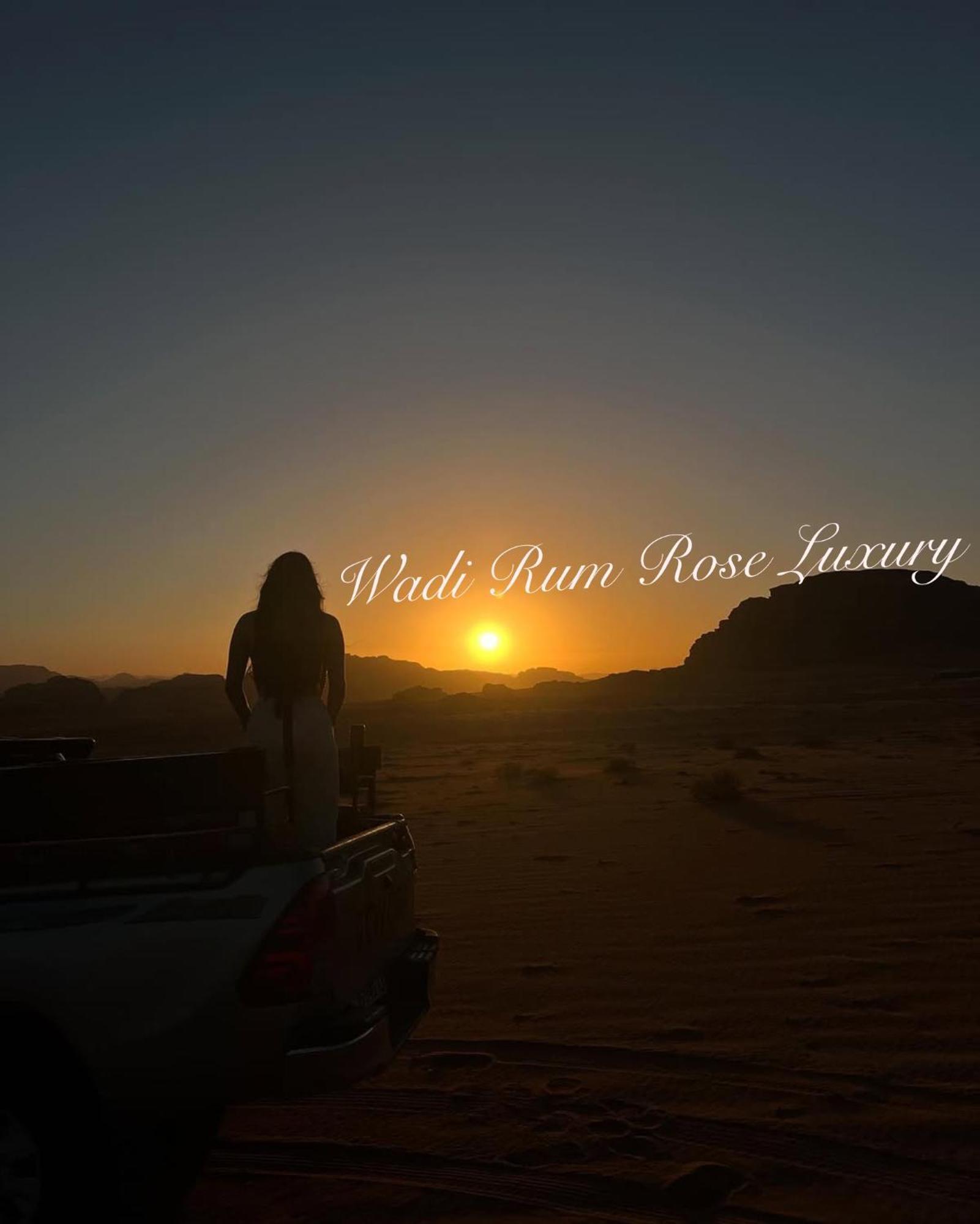 Wadi Rum Rose Luxury Camp Exteriér fotografie